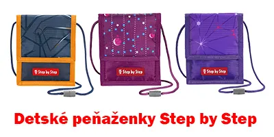 Detské peňaženky Step by Step