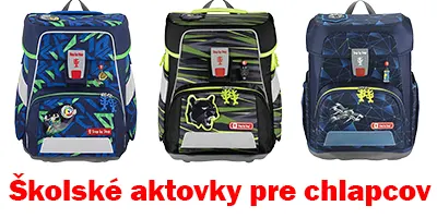 Školské aktovky pre chlapcov